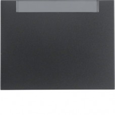 Клавіша Berker 1Х з полем д/надпису, антрацит, K. 1 (14267006)