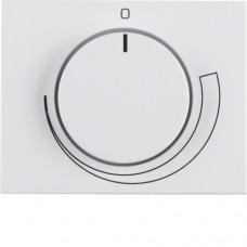 Накладка Berker для регулятора числа оборотов, пол.белизна, K.1 (11357209)