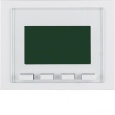 Таймер Berker Easy с дисплеем, пол.белизна, K.1 (17357009)