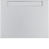 Клавіша Berker 1Х з полем д/надпису, алюміній, K. 5 (14267003)