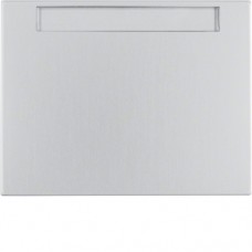 Клавіша Berker 1Х з полем д/надпису, алюміній, K. 5 (14267003)