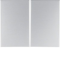 Клавиша Berker 2Х, алюминий, K.5 (14357003)