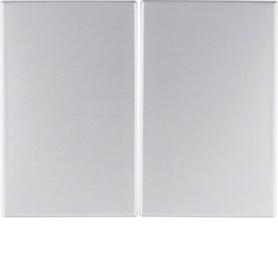 Клавиша Berker 2Х, алюминий, K.5 (14357003)