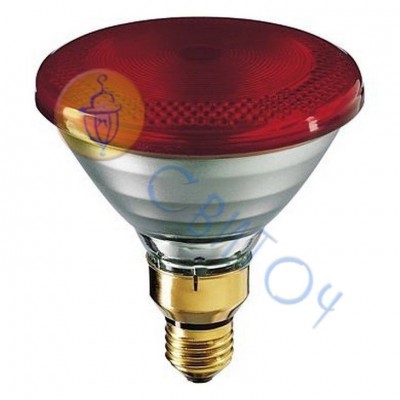 Лампа PHILIPS IR175WR PAR38 230V E27 інфрачервона (923801444210)