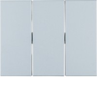 Клавіша Berker 3Х, алюміній, K. 5 (14657003)