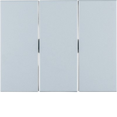 Клавиша Berker 3Х, алюминий, K.5 (14657003)