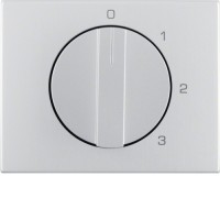 Центр.панель Berker для 3-уровн.вимикача з 0-розташ., алюміній, K. 5 (10877103)