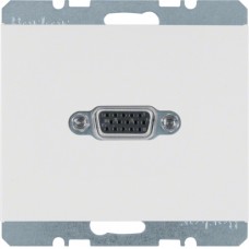 VGA-Розетка Berker, пол.белизна, K.1 (3315407009)