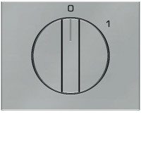 Панель Berker для поворотних вимикачів, нержавіюча сталь, K. 5 (11507104)