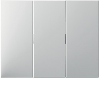 Клавиша Berker 3Х, пол.белизна, K.1 (14657009)