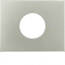 Накладка Berker для нажимной кнопки и светового сигнала Е10, стальной лак, K.5 (11657004)
