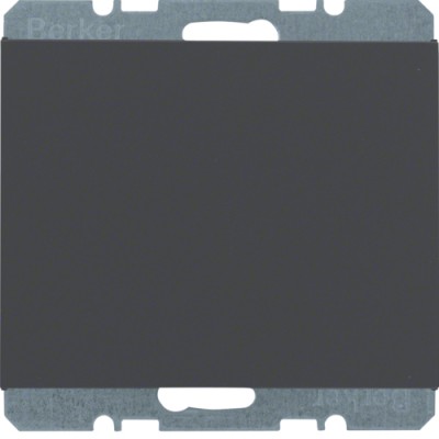 Заглушка Berker с центральной панелью, с цоколем, антрацит, K.1 (6710457006)