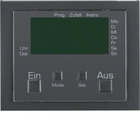 Таймер Berker з дисплеєм та підключенням датчика, антрацит, K. 1 (17387106)