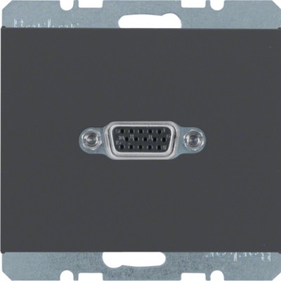 VGA-Розетка Berker, антрацит, K. 1 (3315407006)