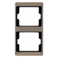 Рамка Berker 2Х бронза, вертикальна, ARSYS (13240001)