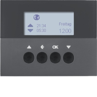 Таймер Berker для вставки жалюзи K.1 антрацит (85741175)