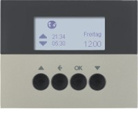 Таймер Berker для вставки жалюзі K. 5 сталевий лак (85741173)