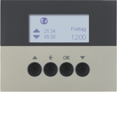 Таймер Berker для вставки жалюзи K.5 стальной лак (85741173)