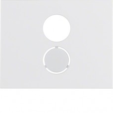 Накладка Berker для розеток для гучномовців HighEnd, підлогу.білизна, K. 1 (11847009)