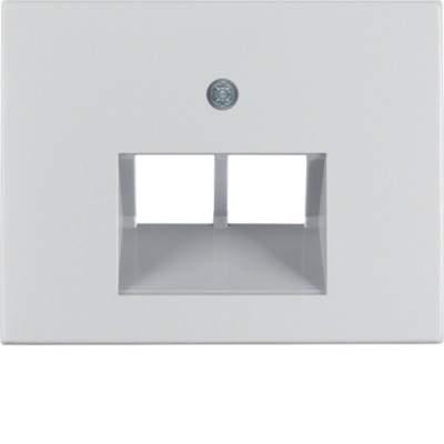 Накладка Berker для розетки UAE/E-DAT, алюміній, K. 5 (14097003)