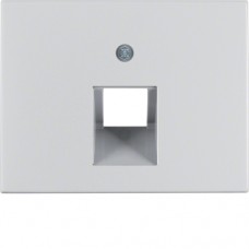 Накладка Berker для розетки UAE, алюминий, K.5 (14077003)
