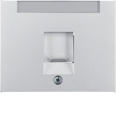 Накладка Berker для супортів під модуль RJ12/RJ45, алюмінієвий лак, K. 5 (11707003)