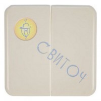 13010310 Клавіша 2Х сл./кість REGINA