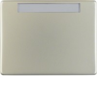 Клавіша Berker 1Х з полем д/надпису, нержавіюча сталь, ARSYS (14360004)