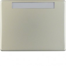 Клавіша Berker 1Х з полем д/надпису, нержавіюча сталь, ARSYS (14360004)