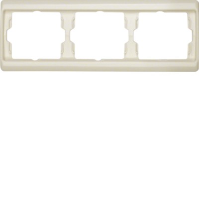 Рамка Berker 3Х біла, горизонтальнаяя, ARSYS (13730002)