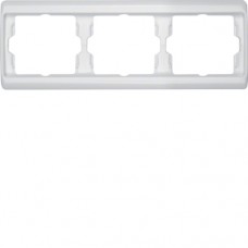 Рамка Berker 3Х пол.белизна, горизонтальнаяя, ARSYS (13730069)