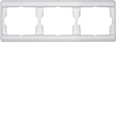 Рамка Berker 3Х пол.белизна, горизонтальнаяя, ARSYS (13730069)