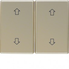 Клавиша Berker 2Х с знаком 