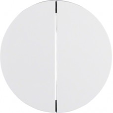 Клавиши Berker для 2-клавишных выключателей, полярная белизна, R.1/R.3 (16232089)