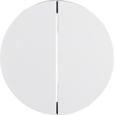 Клавиши Berker для 2-клавишных выключателей, полярная белизна, R.1/R.3 (16232089)