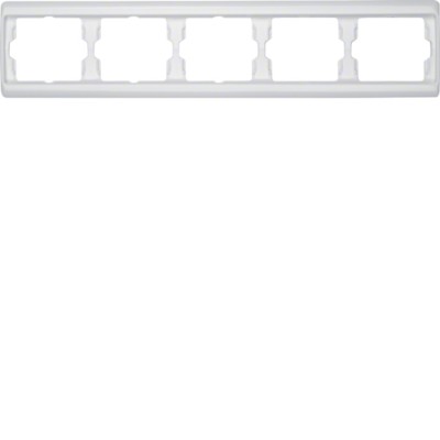 Рамка Berker 5Х підлогу.білизна, горизонтальнаяя, ARSYS (13930069)