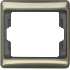 Рамка Berker 1Х бронза, ARSYS (13140001)