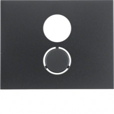 Накладка Berker для розеток для гучномовців HighEnd, антрацит, K. 1 (11847006)