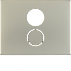 Накладка Berker для розеток для гучномовців HighEnd, нержавіюча сталь, K. 5 (11847004)