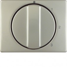 Центр.панель Berker для 3-уровн.выключателя з 0-полож., нержавеющая сталь, ARSYS (10870104)