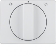Накладка Berker поворотного выключателя для жалюзи, пол.белизна, ARSYS (10770069)