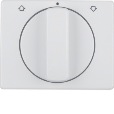 Накладка Berker поворотного выключателя для жалюзи, пол.белизна, ARSYS (10770069)