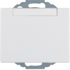 Розетка Berker с з/к, крышка, защ.контактов, пол.белизна, 16А/250В ARSYS (47480069)