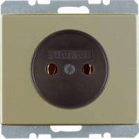 Розетка Berker без з/к, бронза, 16А/250В ARSYS (6161140001)