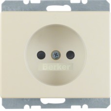 Розетка Berker без з/к, защ.контактов, белая, 16А/250В ARSYS (6161150102)
