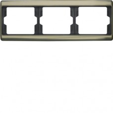 Рамка Berker 3Х бронза, горизонтальнаяя, ARSYS (13740001)