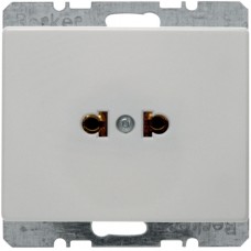 Розетка Berker без з/к Евро-американская, пол.белизна, 16А/250В ARSYS (41700069)