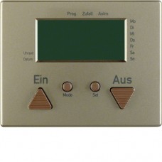 Таймер Berker с дисплеем, бронзовый лак, ARSYS (17369011)