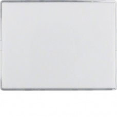 Клавиша Berker с большим полем д/надписи, прозрачная, ARSYS (148700)