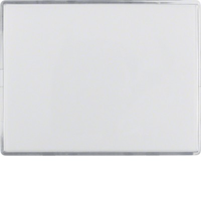Клавиша Berker с большим полем д/надписи, прозрачная, ARSYS (148700)